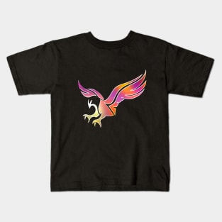 Eagle Animal Wildlife Forest Nature Adventure Chrome Graphic Kids T-Shirt